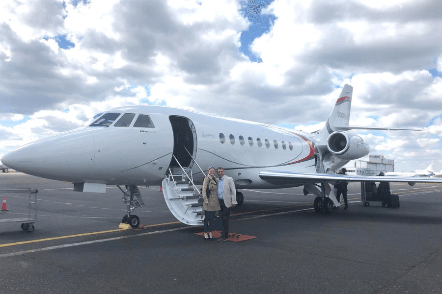 KJET, An Executive Jet Management Company Takes Flight In A Dassault Aircraft